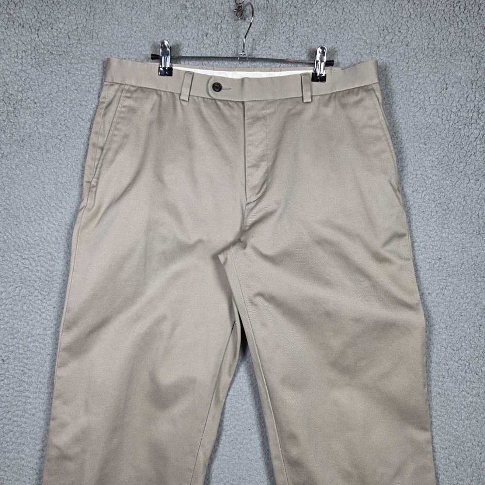 Joseph And Feiss Pants Mens Size 34x32 Beige Khaki Straight Chino 100% Cotton